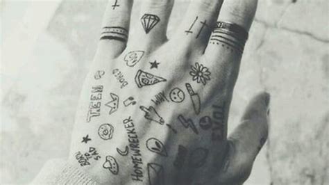 tatuajes para dibujar en la mano|More.